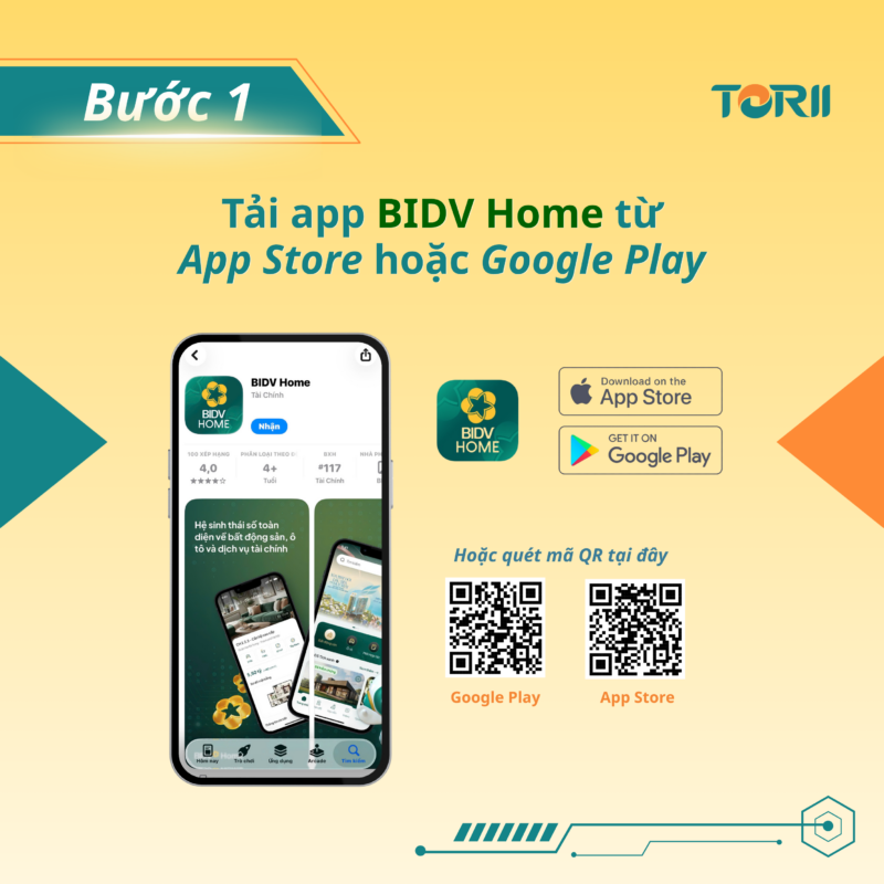 Hướng dẫn sử dụng BIDV HOME