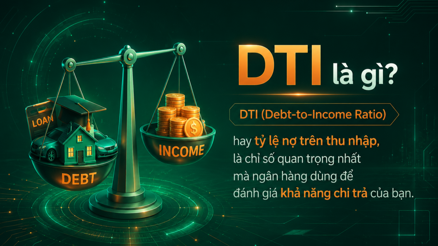 DTI là gì? DTI (Debt-to-Income Ratio)