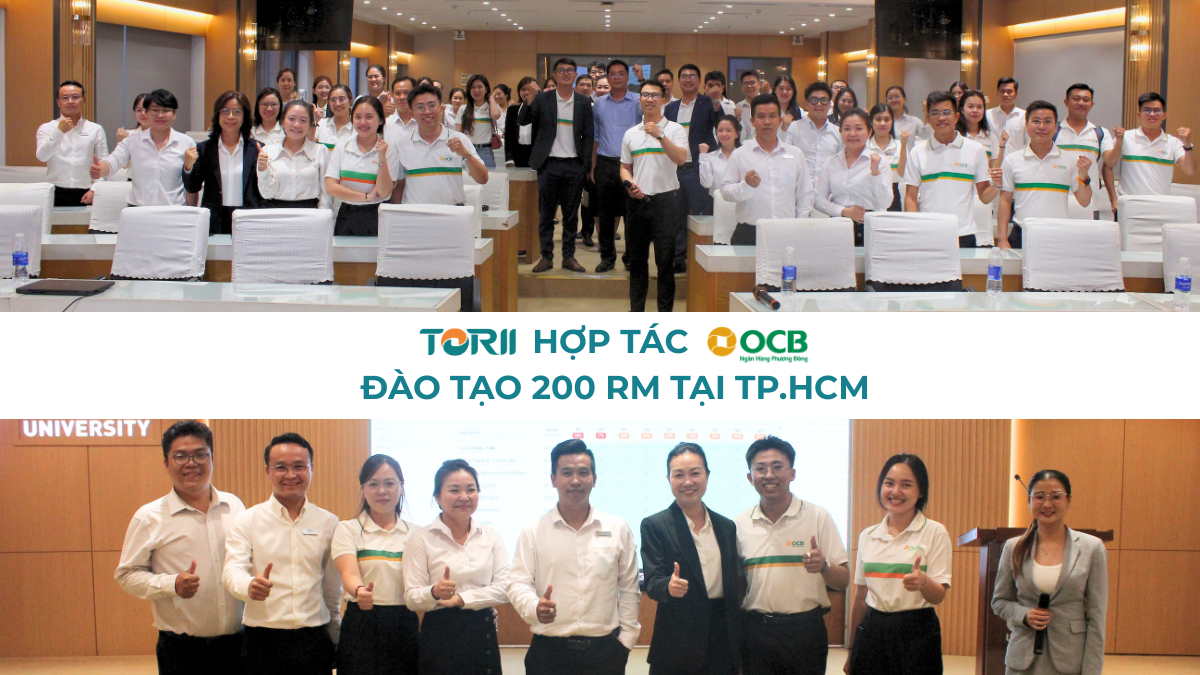 Torii tổ chức minigame tại buổi đào tạo 200 RM Ngân hàng OCB ngày 19/06/2026