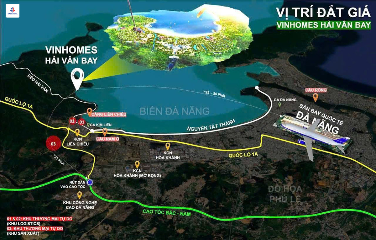 Vị trí Vinhomes Hải Vân Bay ở đâu?