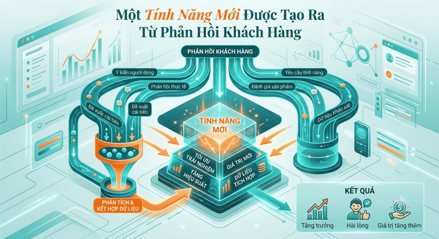 Một Tính Năng Mới Được Tạo Ra Từ Phản Hồi Khách Hàng