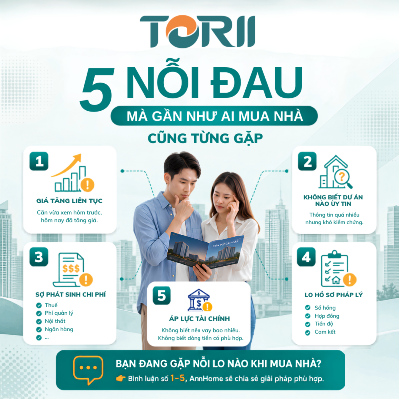 5 nỗi đau mà gần như người mua nhà nào cũng từng gặp 