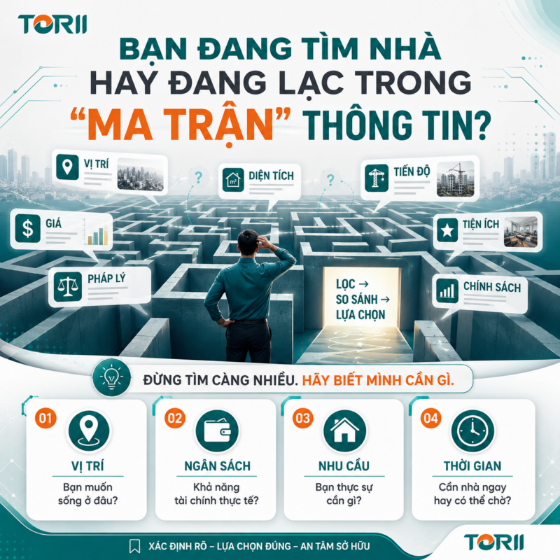 Bạn đang tìm nhà hay đang lạc trong “ma trận” thông tin?
