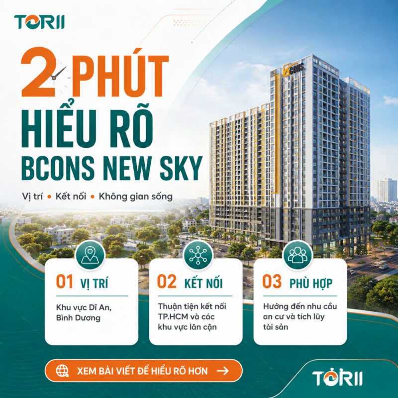 2 Phút Hiểu Rõ Dự Án Bcons New Sky